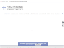 Tablet Screenshot of kreuzschwestern-graz.at